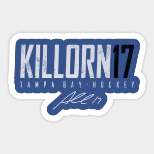 Alex Killorn Tampa Bay Elite Sticker
